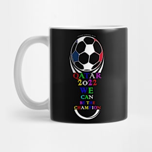 France in Qatar world cup 2022 Mug